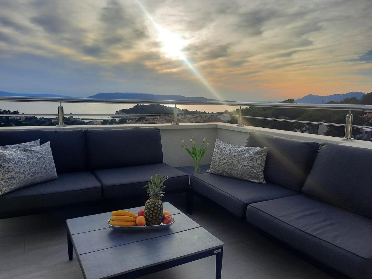 Apartment Anny De Luxe With Sea View Макарска Экстерьер фото
